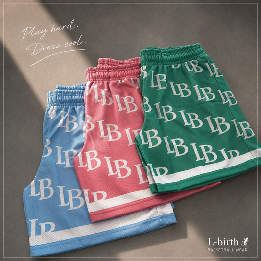 LB Monogram shorts