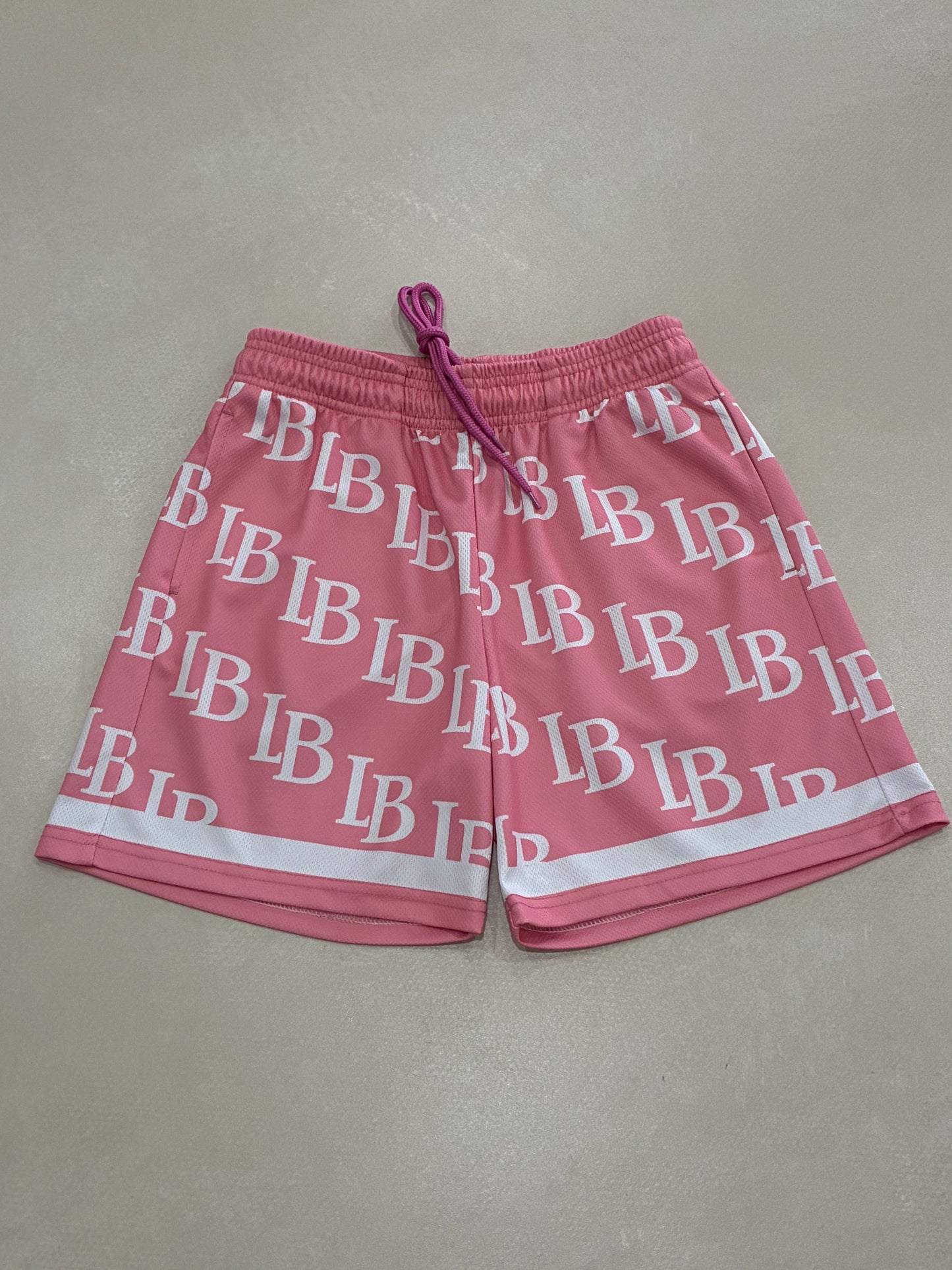 LB Monogram shorts