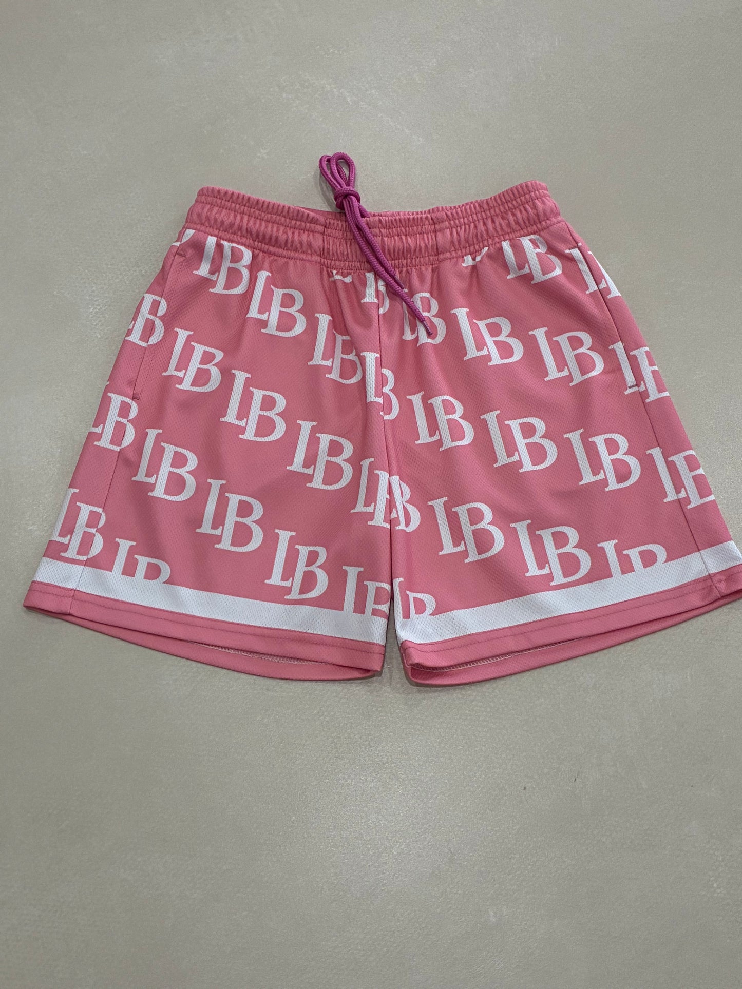 LB Monogram shorts