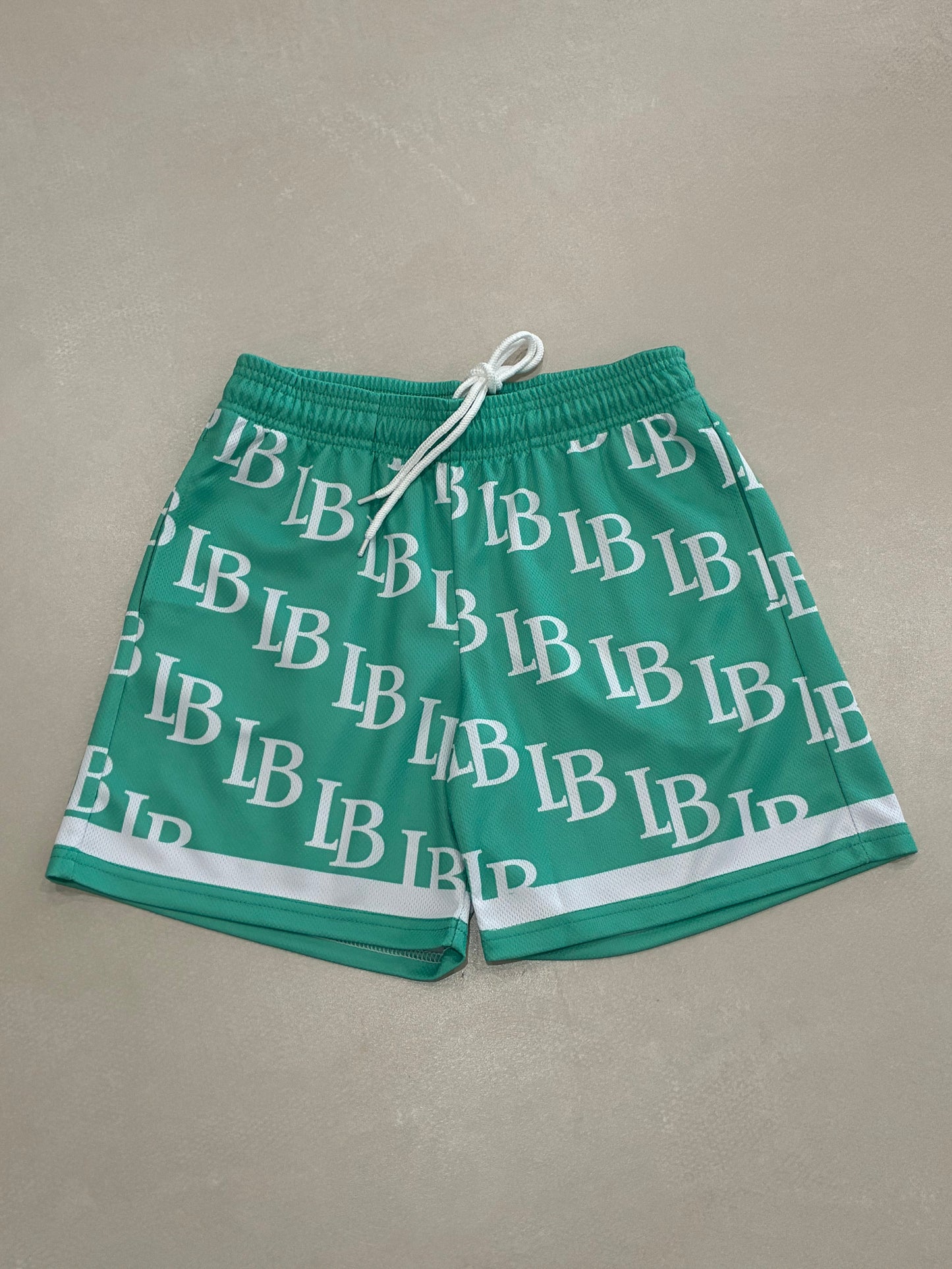 LB Monogram shorts