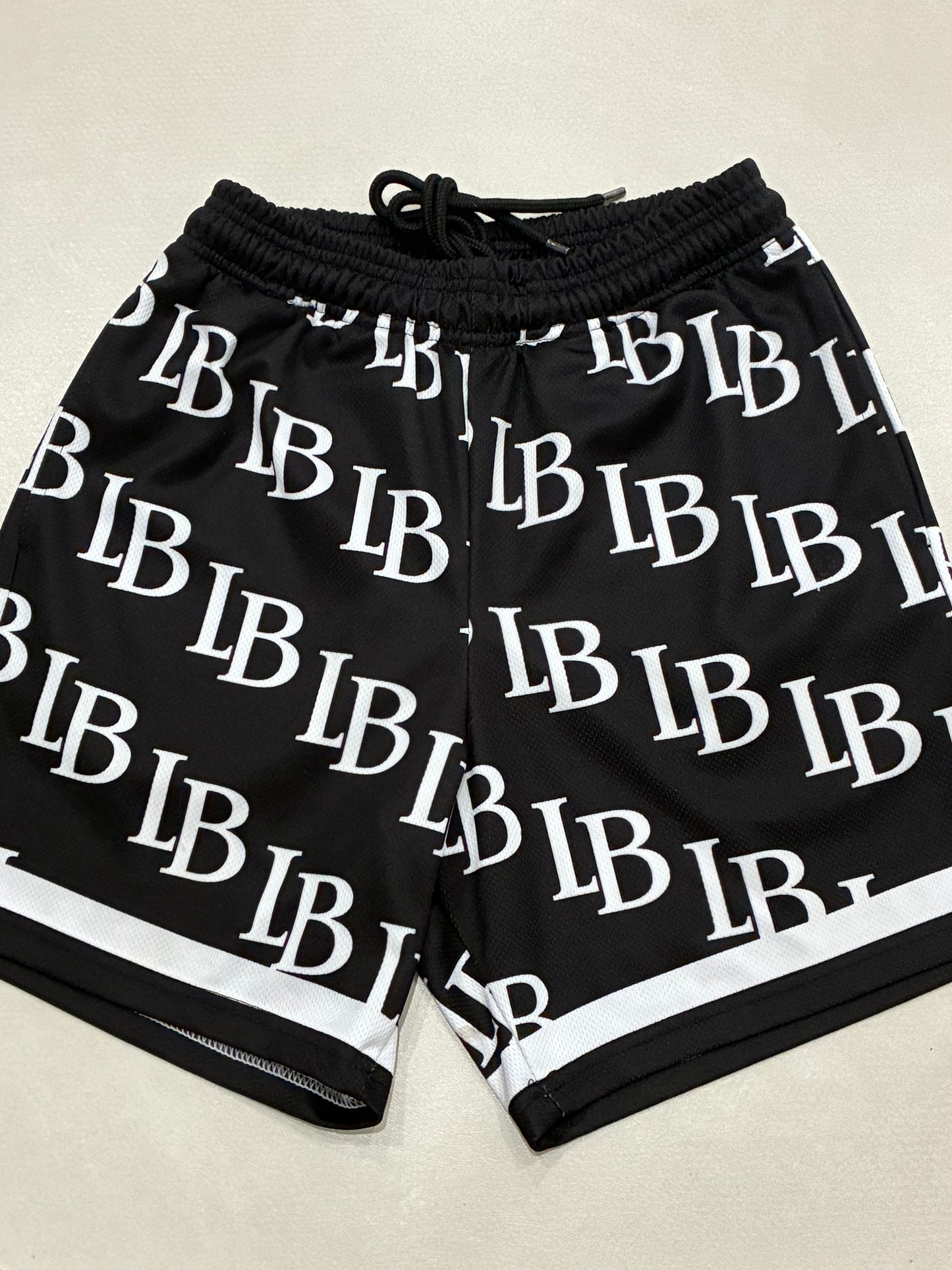 LB Monogram shorts