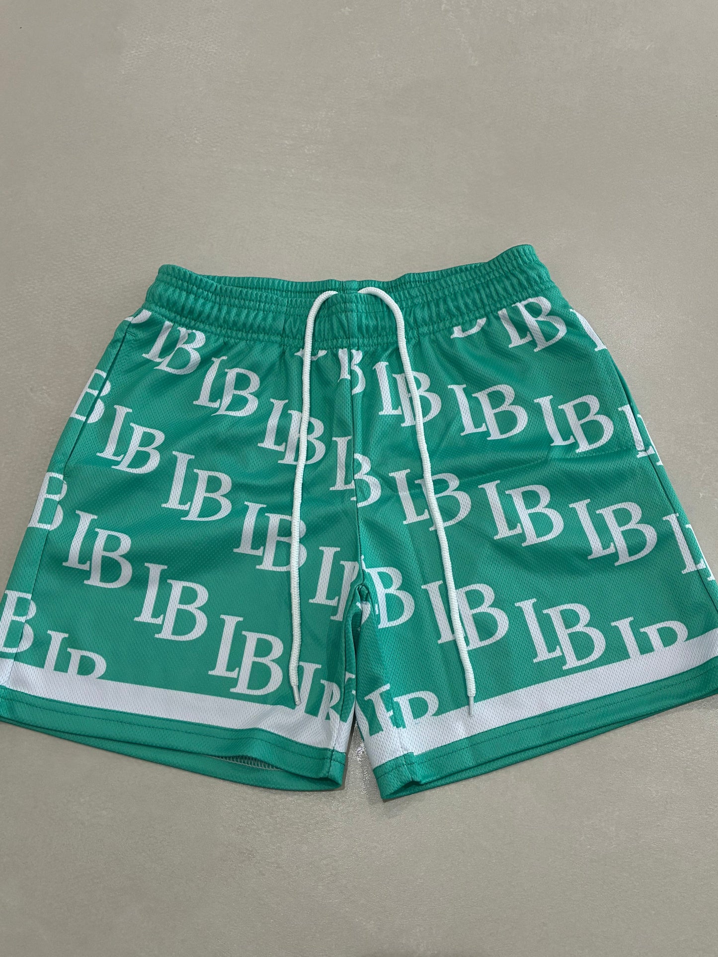LB Monogram shorts