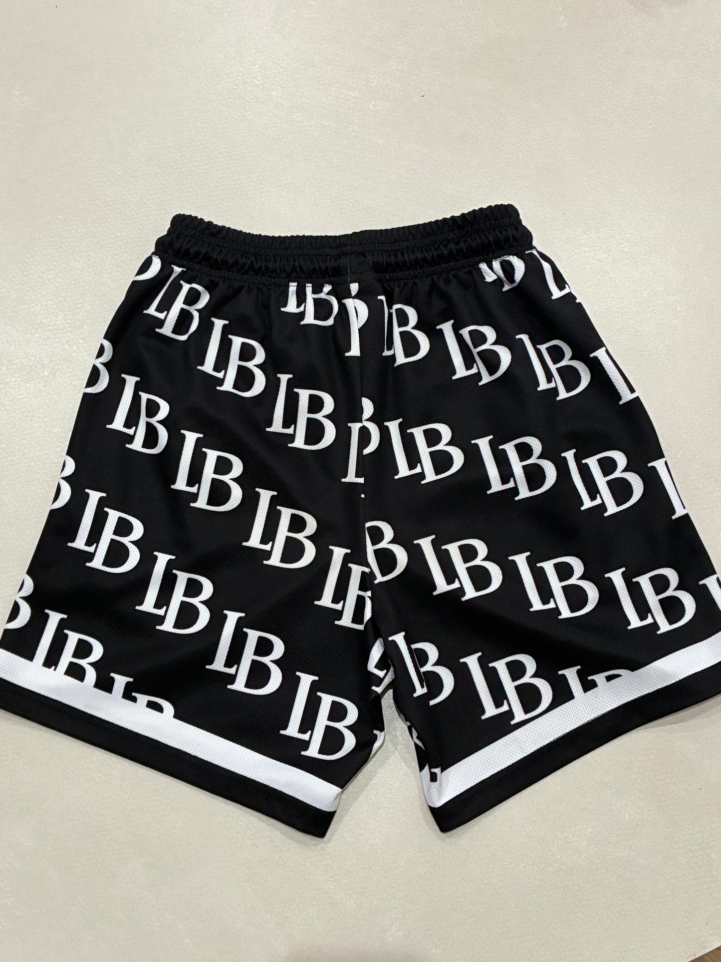 LB Monogram shorts